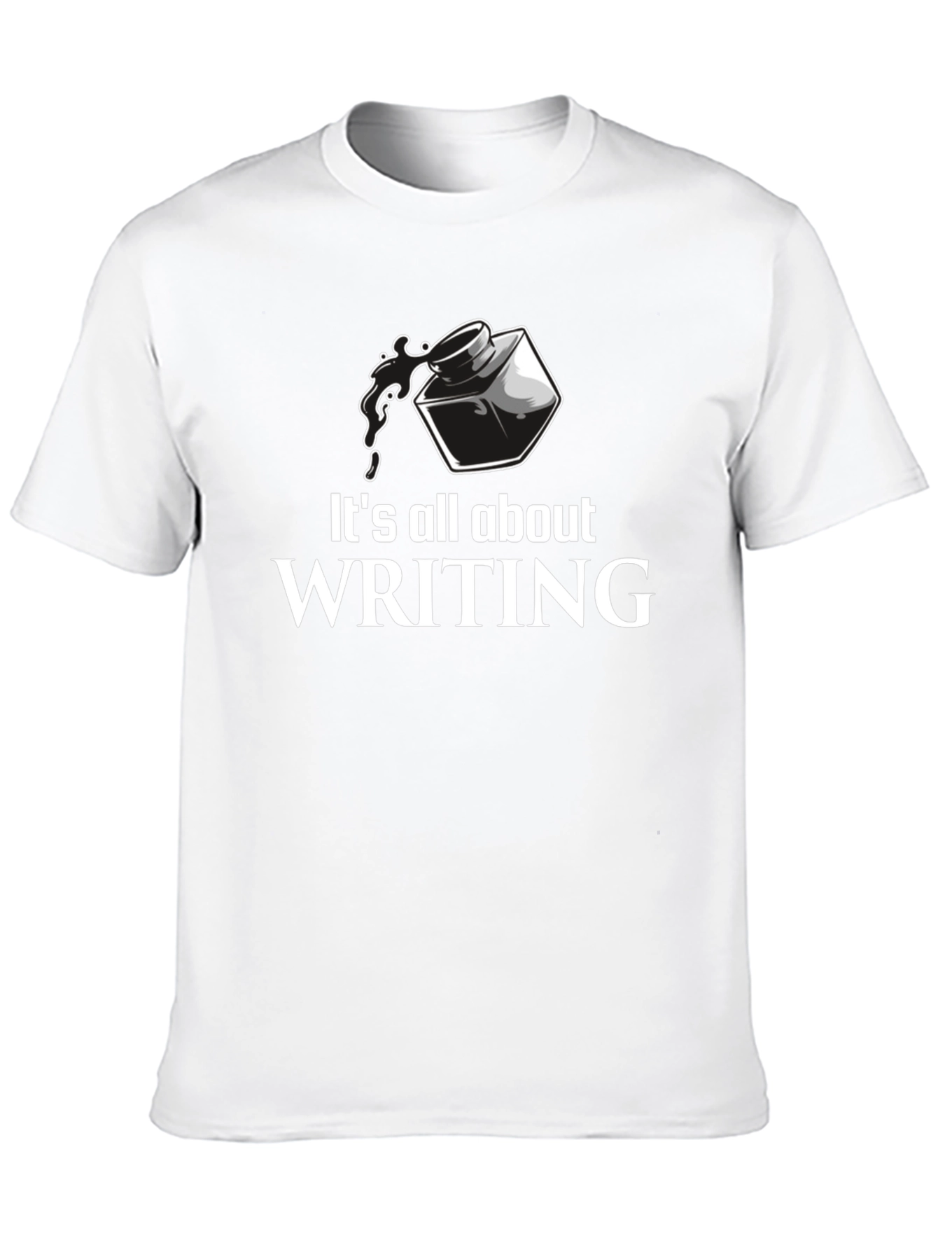 Writing T-Shirt - Ink Bottle Writers Tee