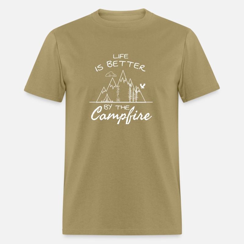 life is better by the campfire