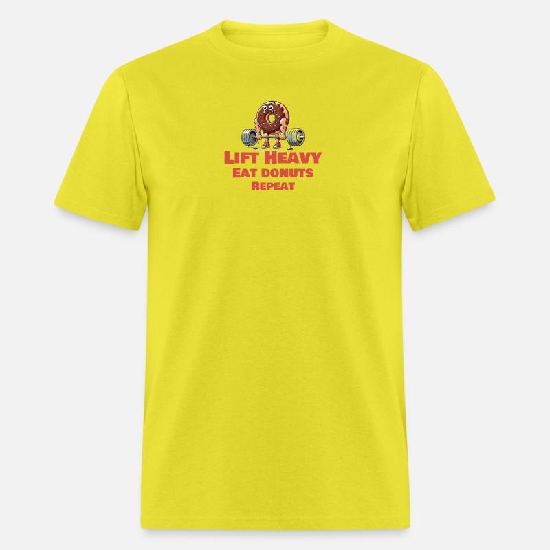 Lift Heavy Eat Donuts Repeat Weightlifting Donuts