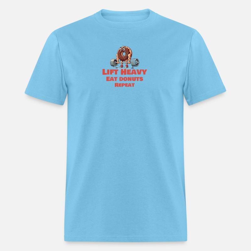 Lift Heavy Eat Donuts Repeat Weightlifting Donuts