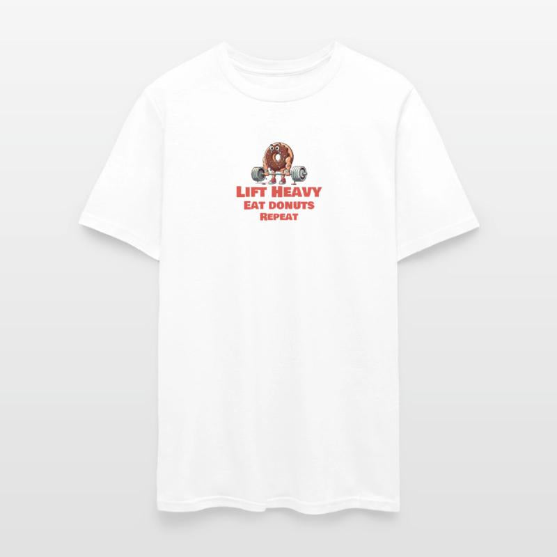 Lift Heavy Eat Donuts Repeat Weightlifting Donuts