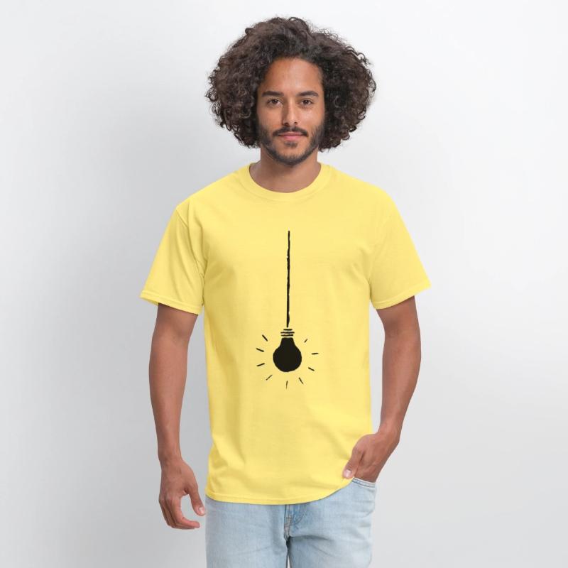Light bulb (Black print)