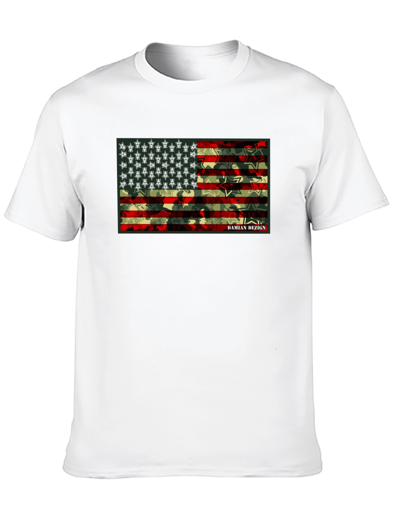 American Flag Camo T-Shirt