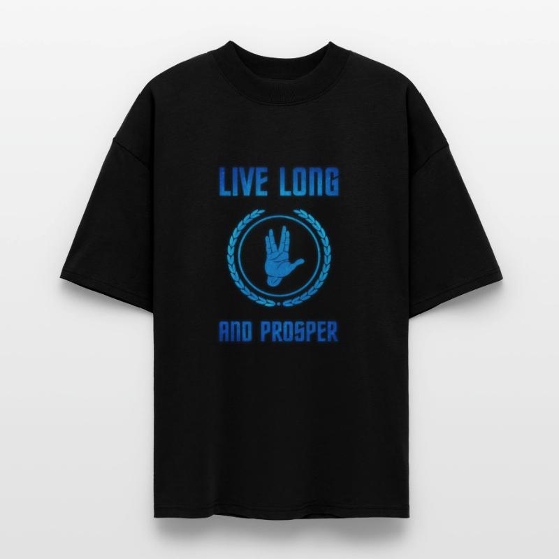 Live Long and Prosper - Spock's hand - Geek tribut