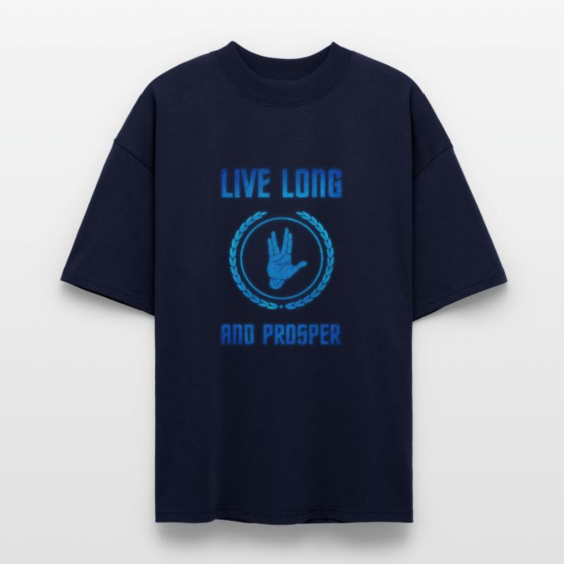 Live Long and Prosper - Spock's hand - Geek tribut