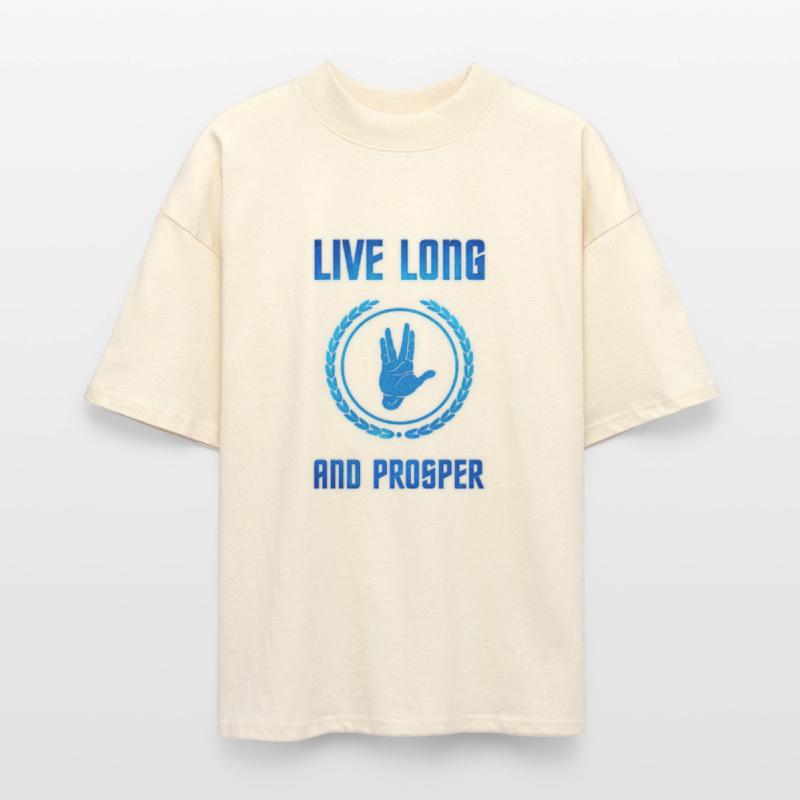 Live Long and Prosper - Spock's hand - Geek tribut