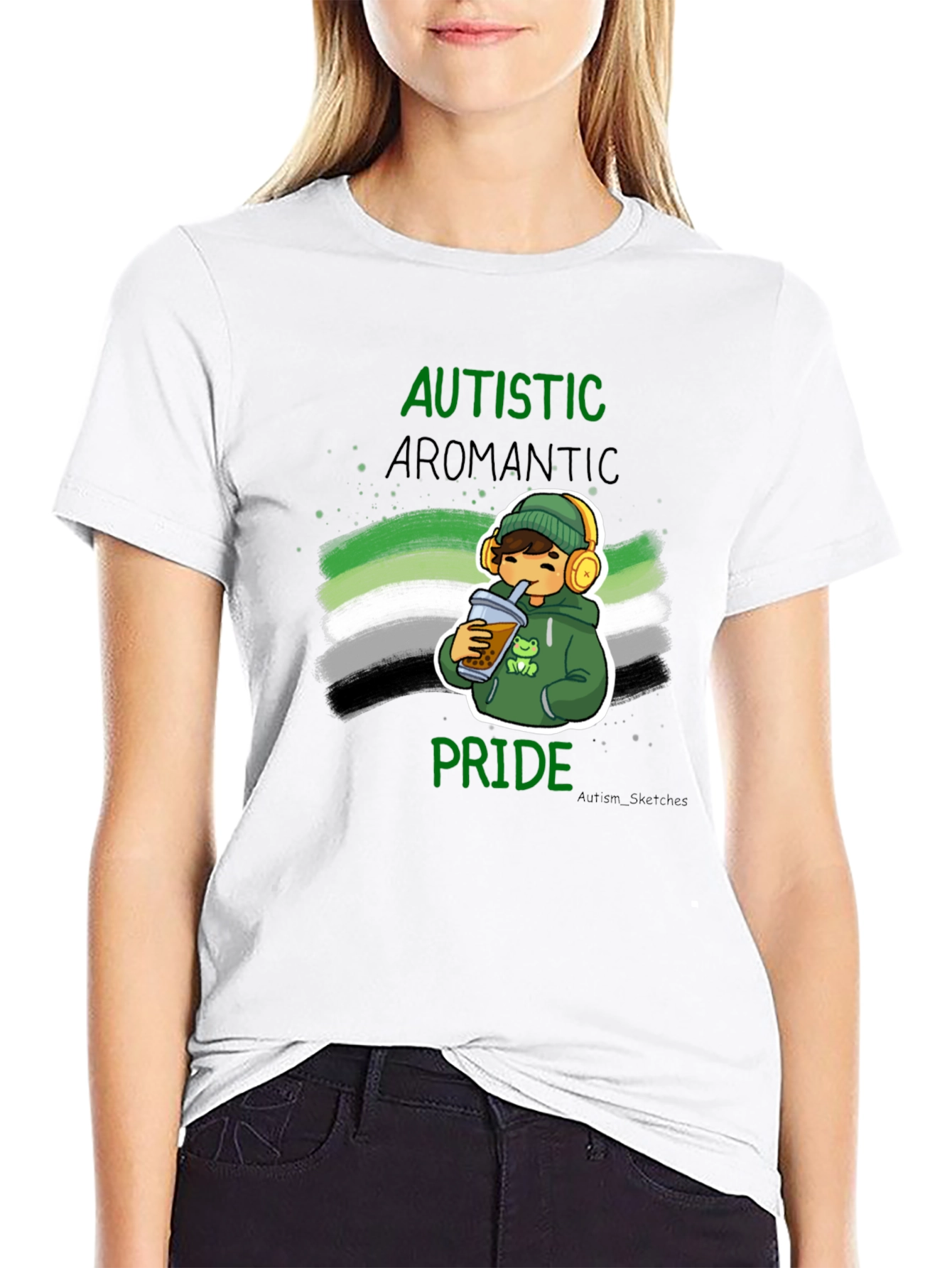 Autistic Aromantic Pride T-Shirt