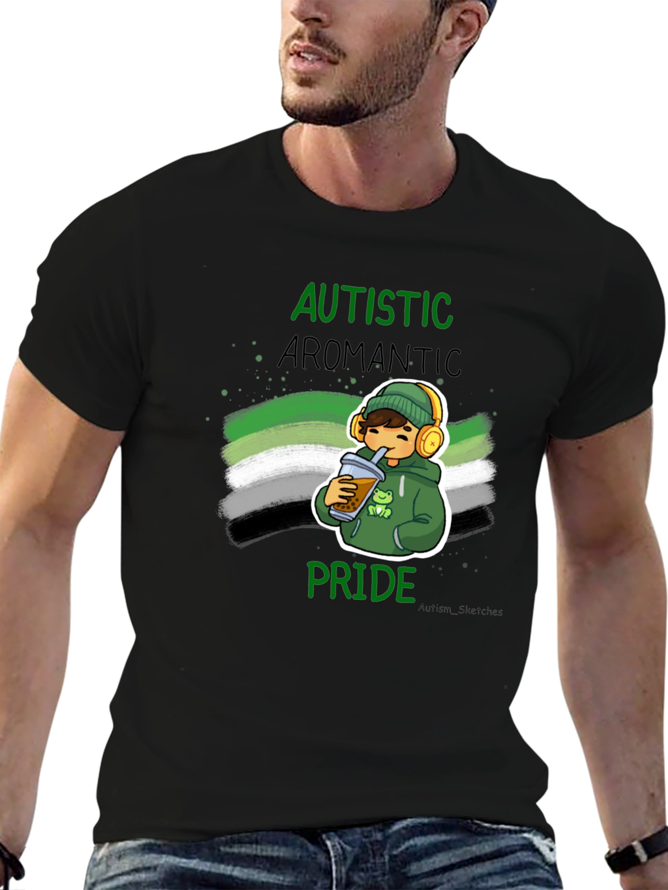 Autistic Aromantic Pride T-Shirt