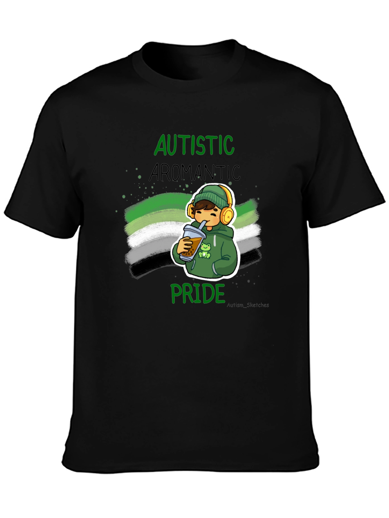 Autistic Aromantic Pride T-Shirt