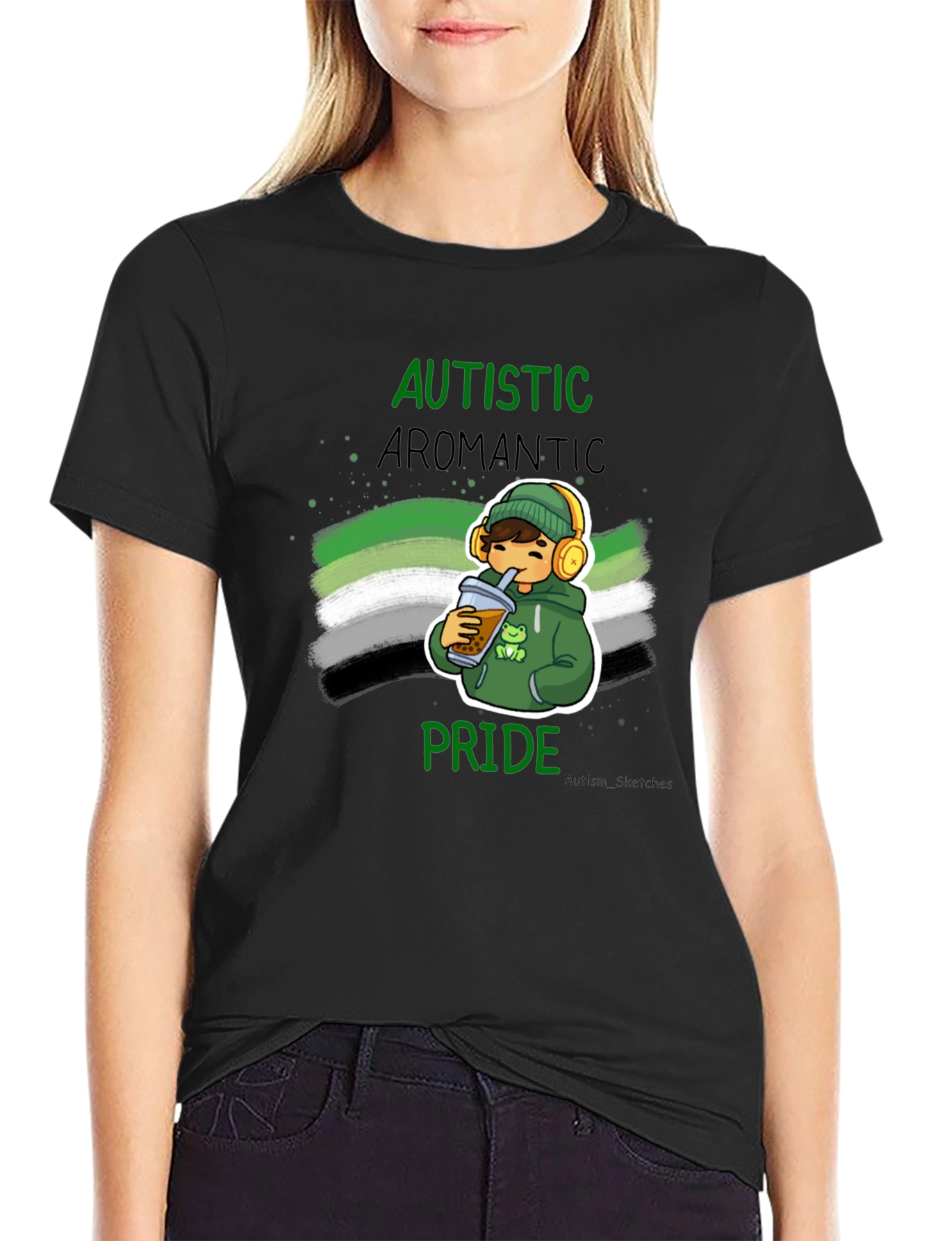 Autistic Aromantic Pride T-Shirt
