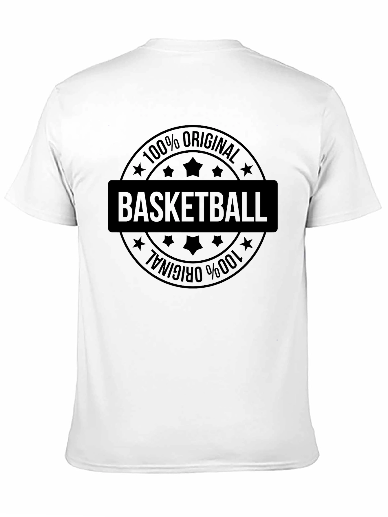 Basketball 100% Original Black Graphic Tee