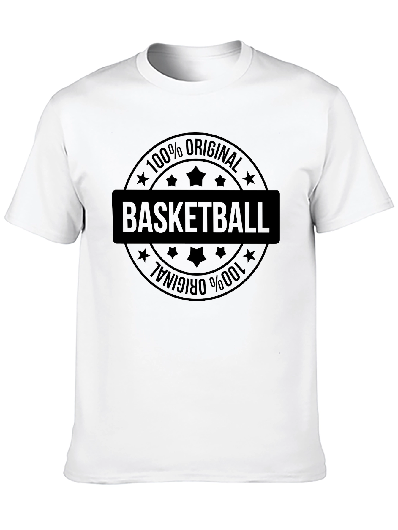 Basketball 100% Original Black Graphic Tee