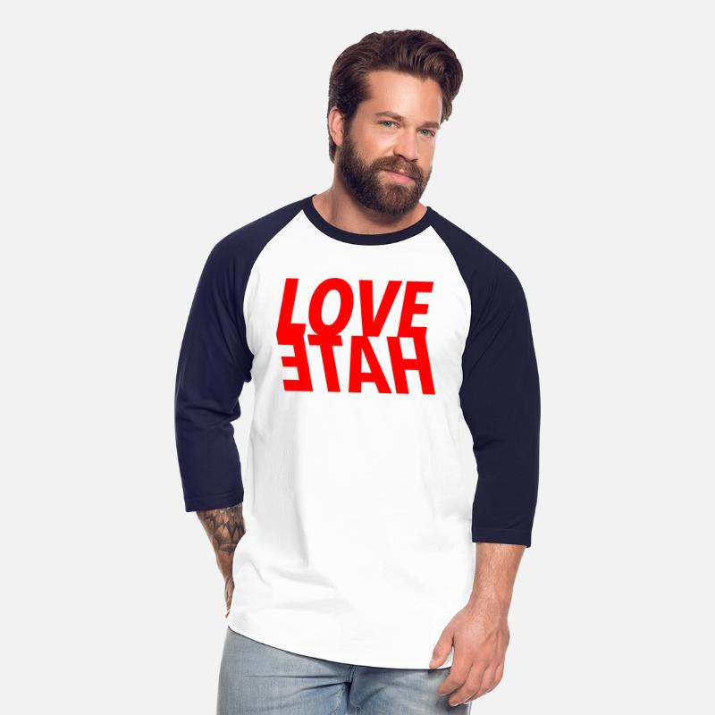 LOVE over HATE positive vibe peace message no war