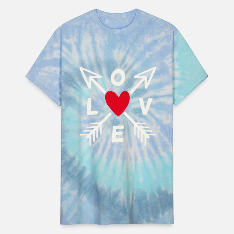 Love With Arrows And Red Heart