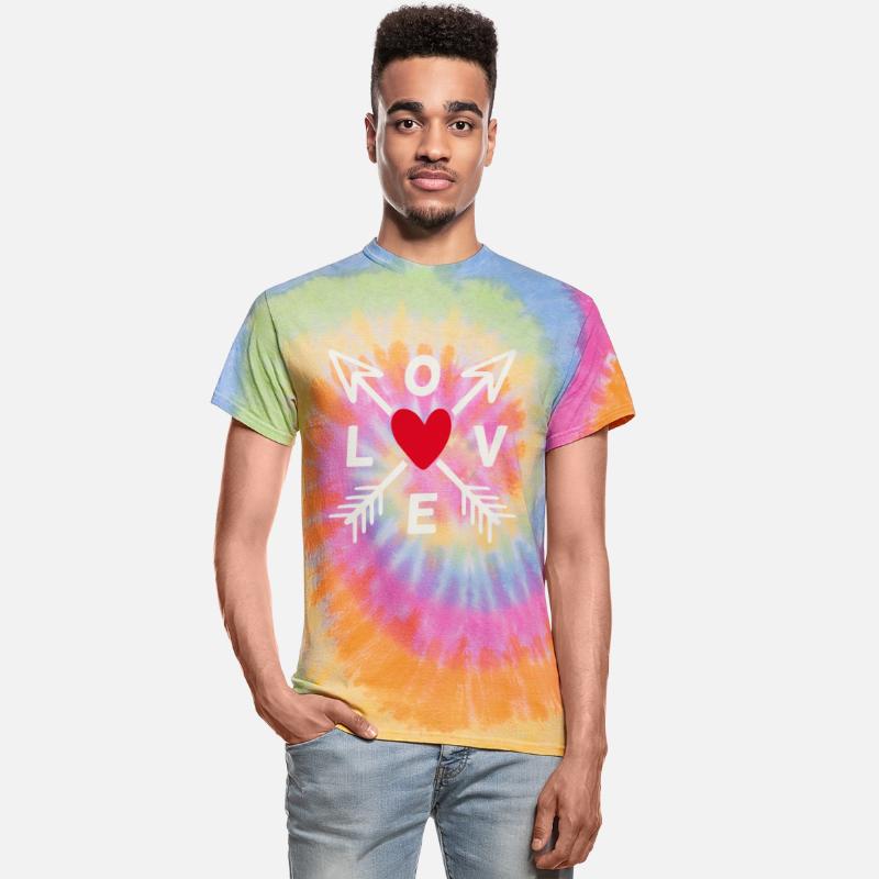 Love With Arrows And Red Heart
