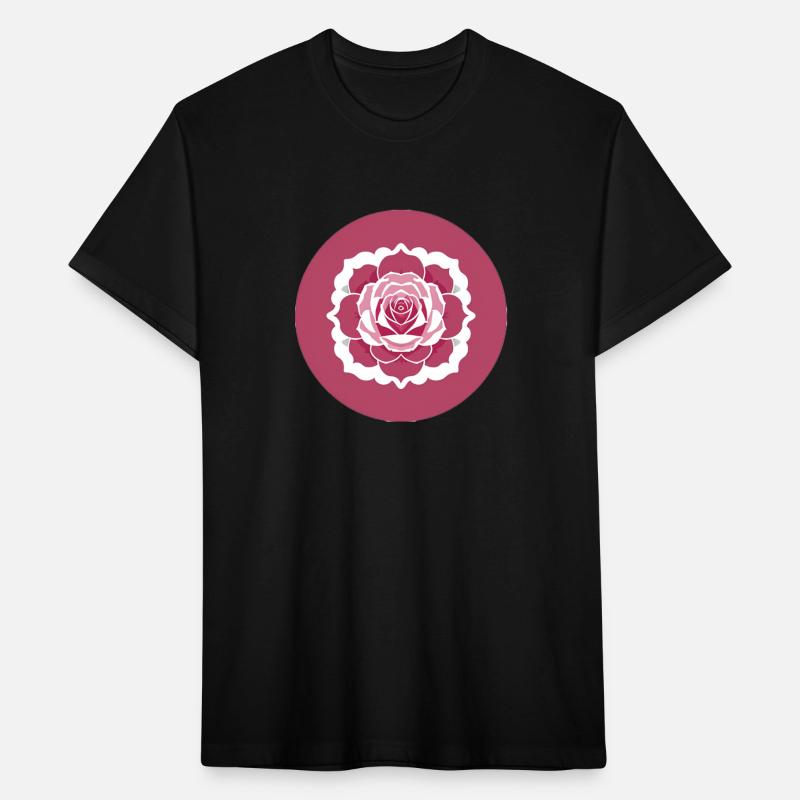 Lovely Circular Rose Design Flower