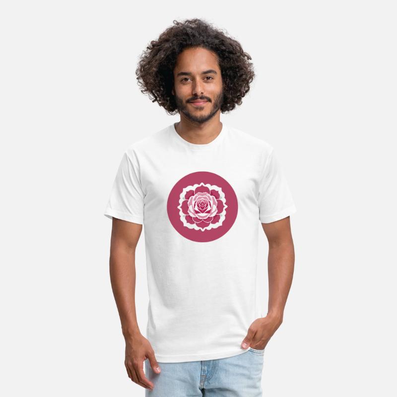 Lovely Circular Rose Design Flower