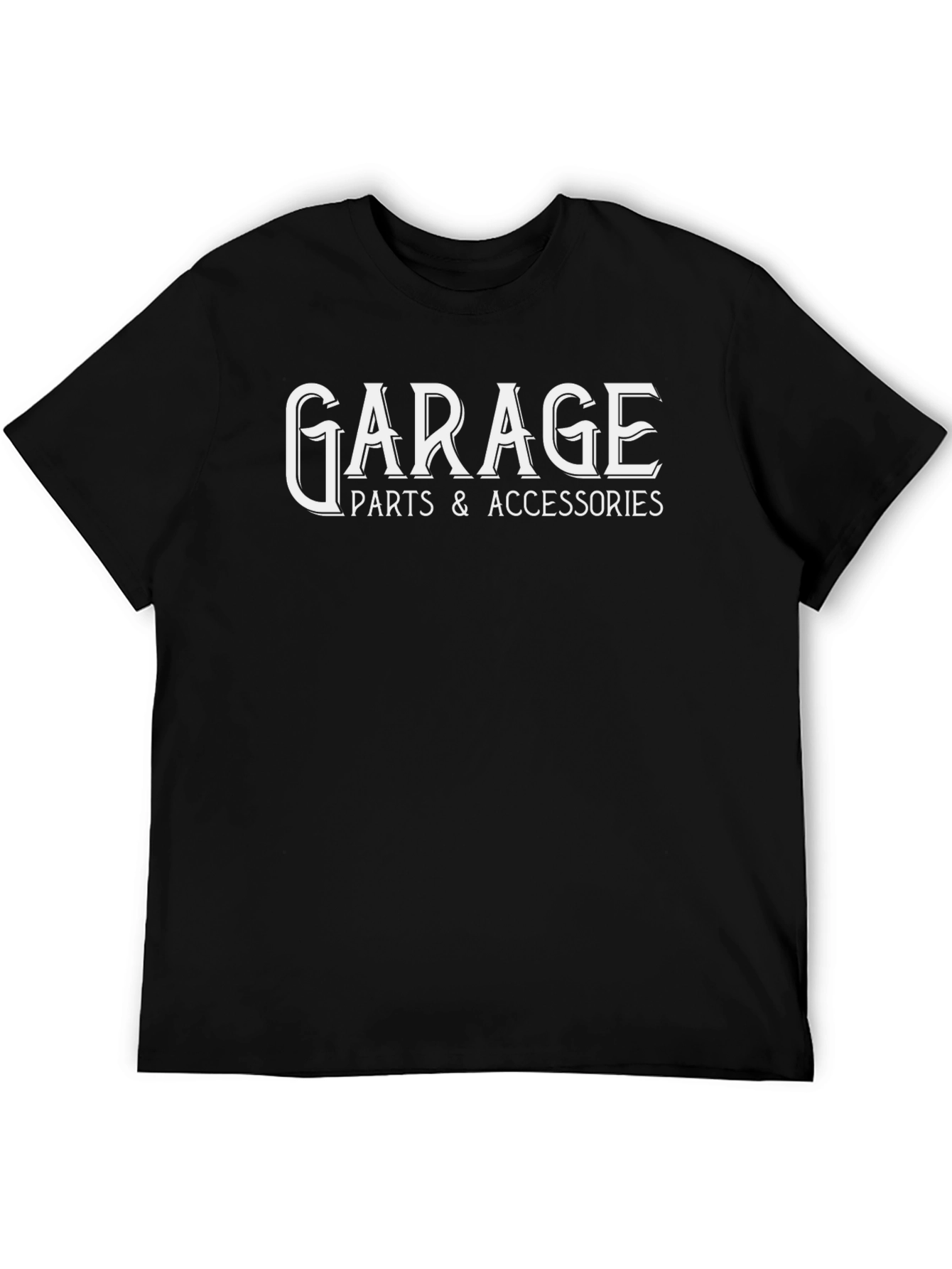 Garage Parts & Accessories Black T-Shirt