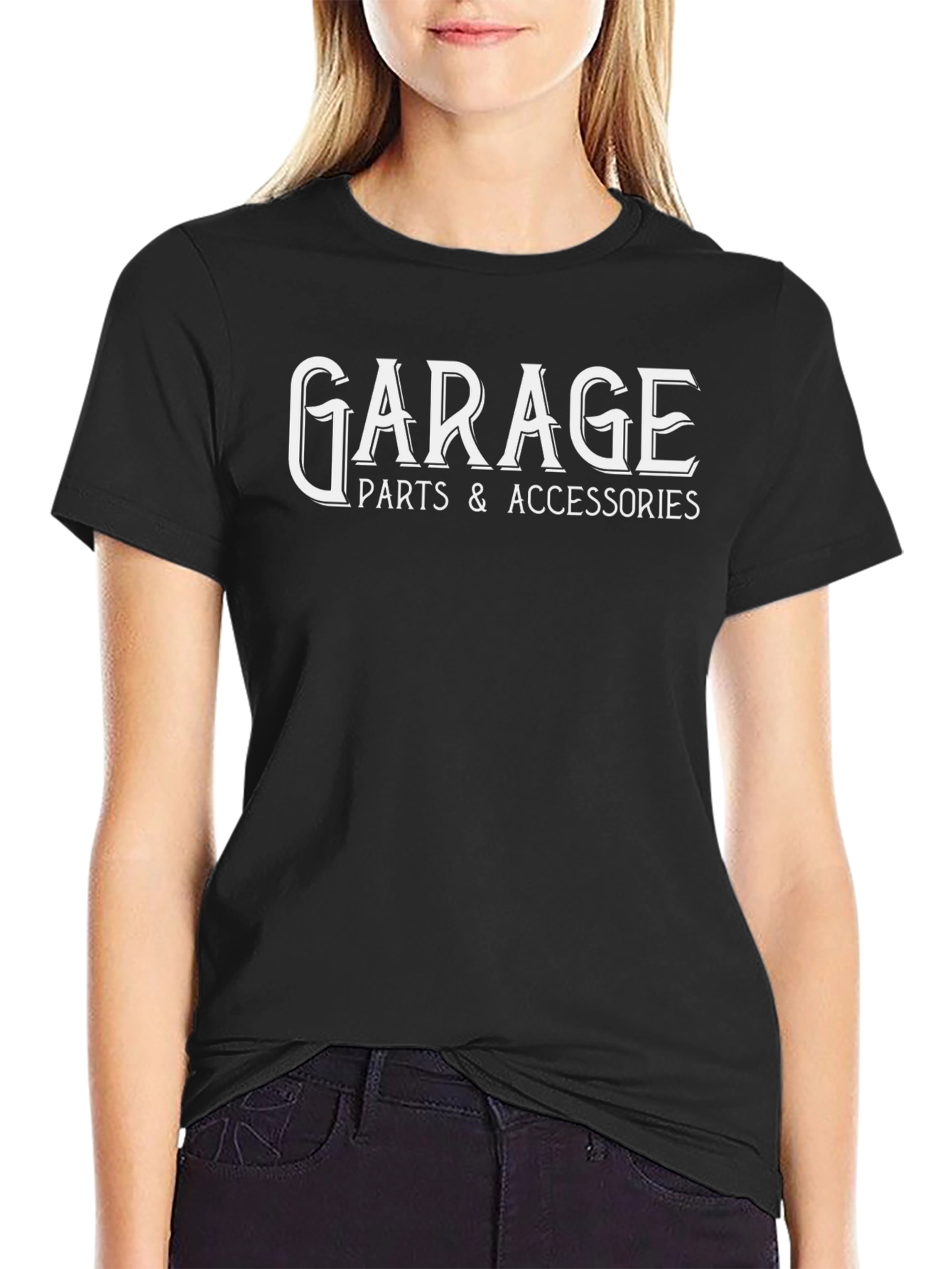 Garage Parts & Accessories Black T-Shirt