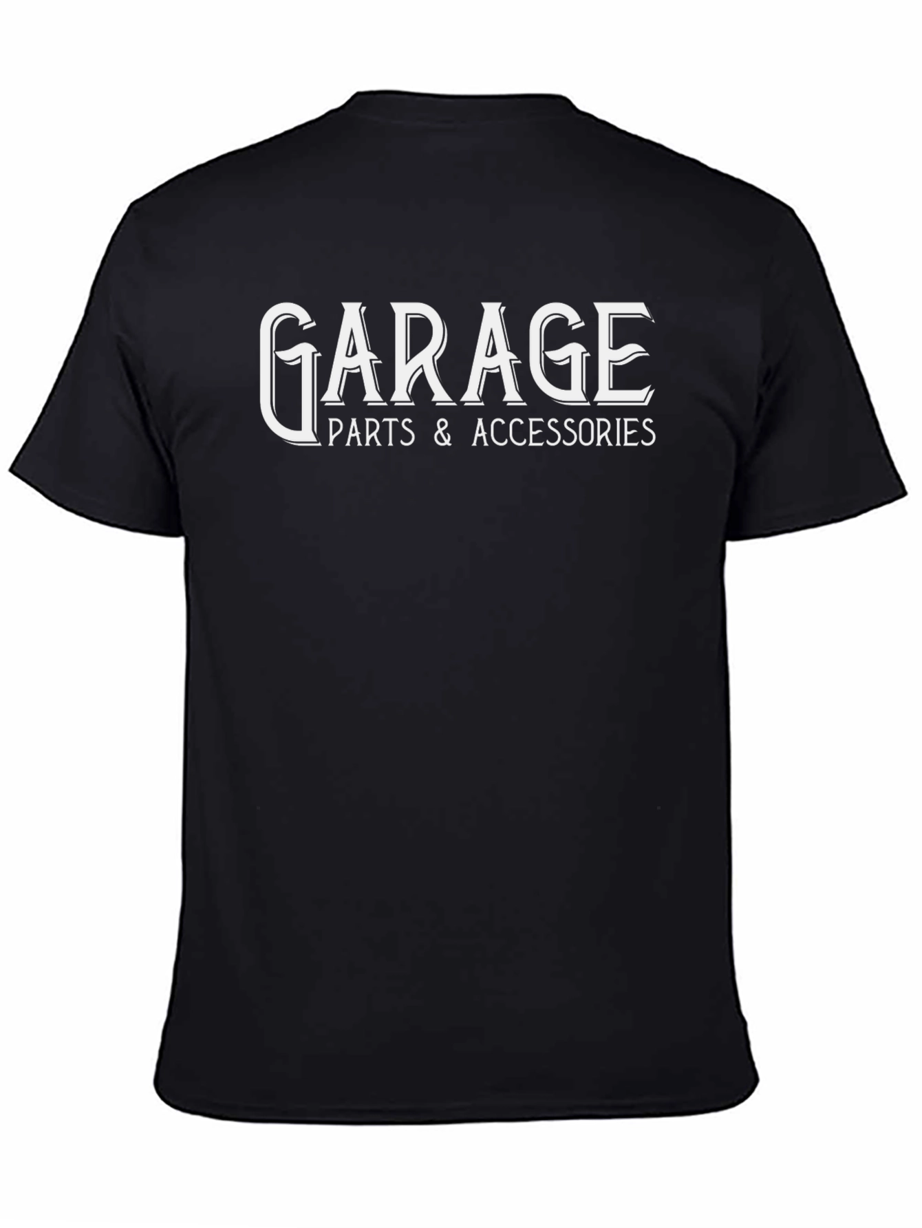 Garage Parts & Accessories Black T-Shirt