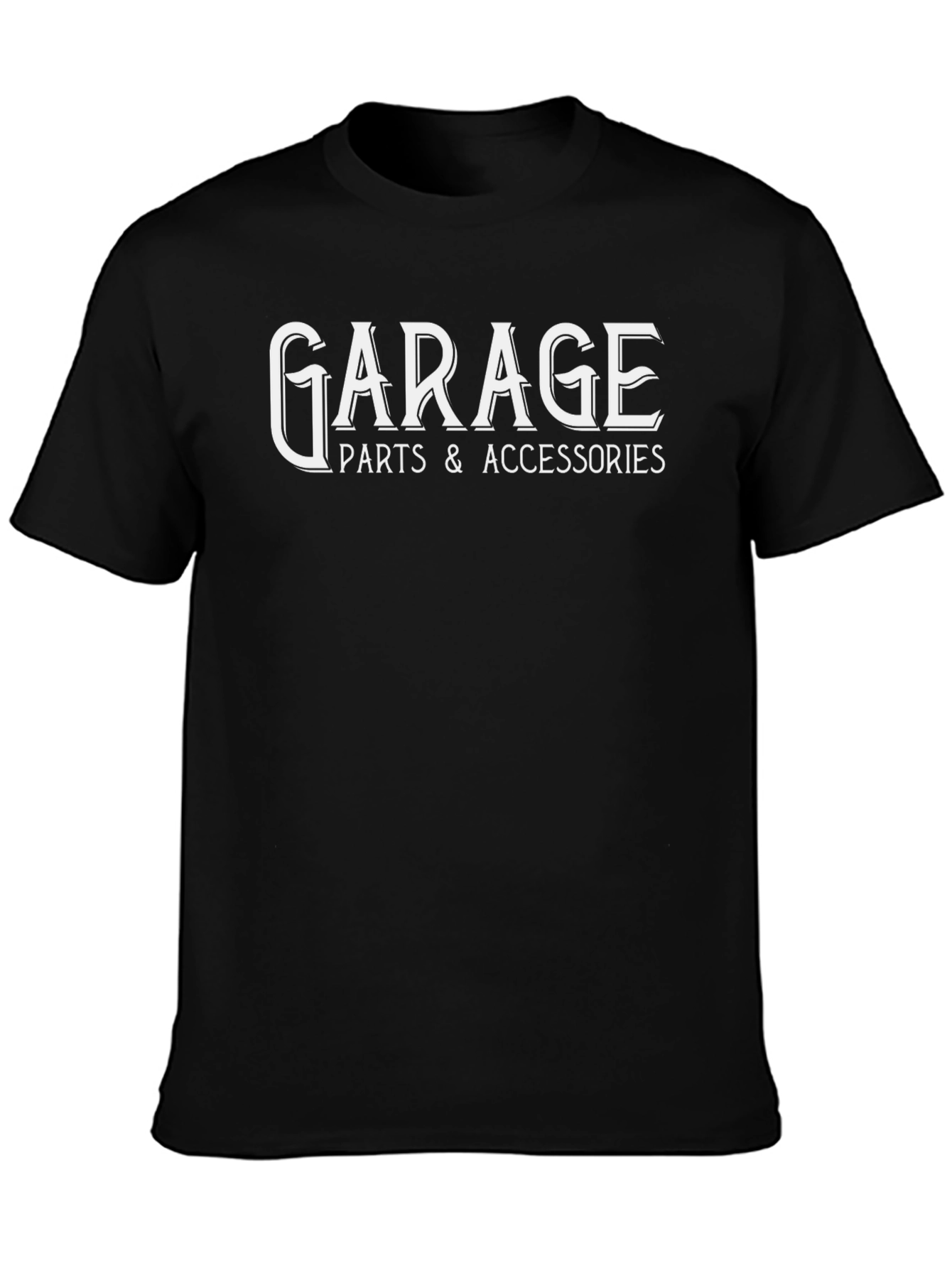 Garage Parts & Accessories Black T-Shirt