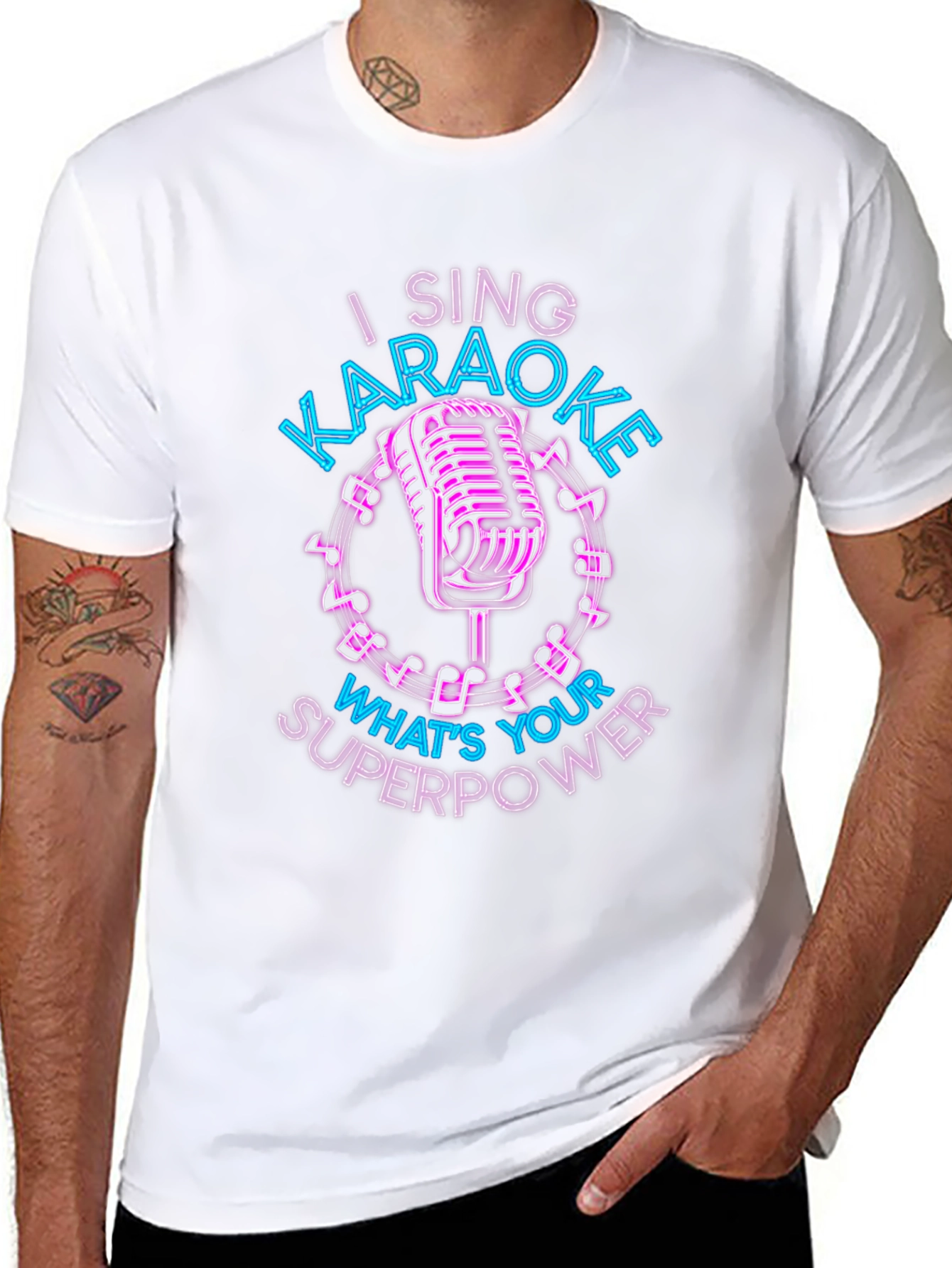 Karaoke Superpower T-Shirt