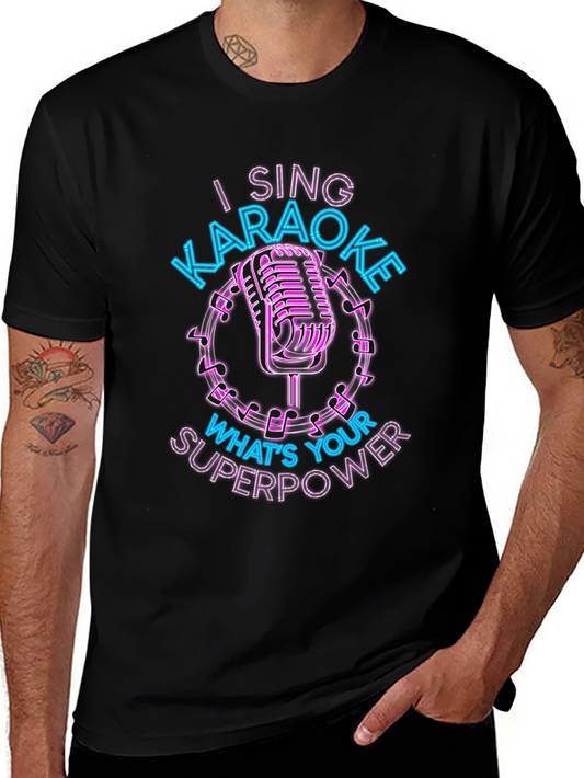 Karaoke Superpower T-Shirt