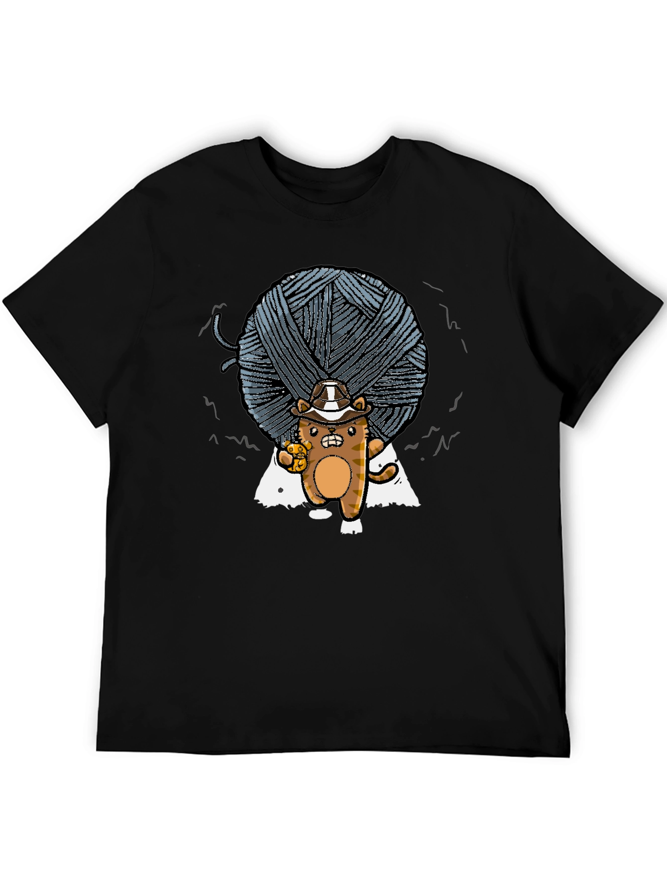 Yarn Ball Cat T-Shirt