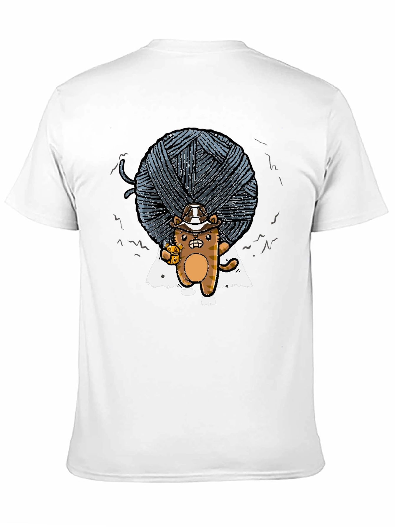 Yarn Ball Cat T-Shirt