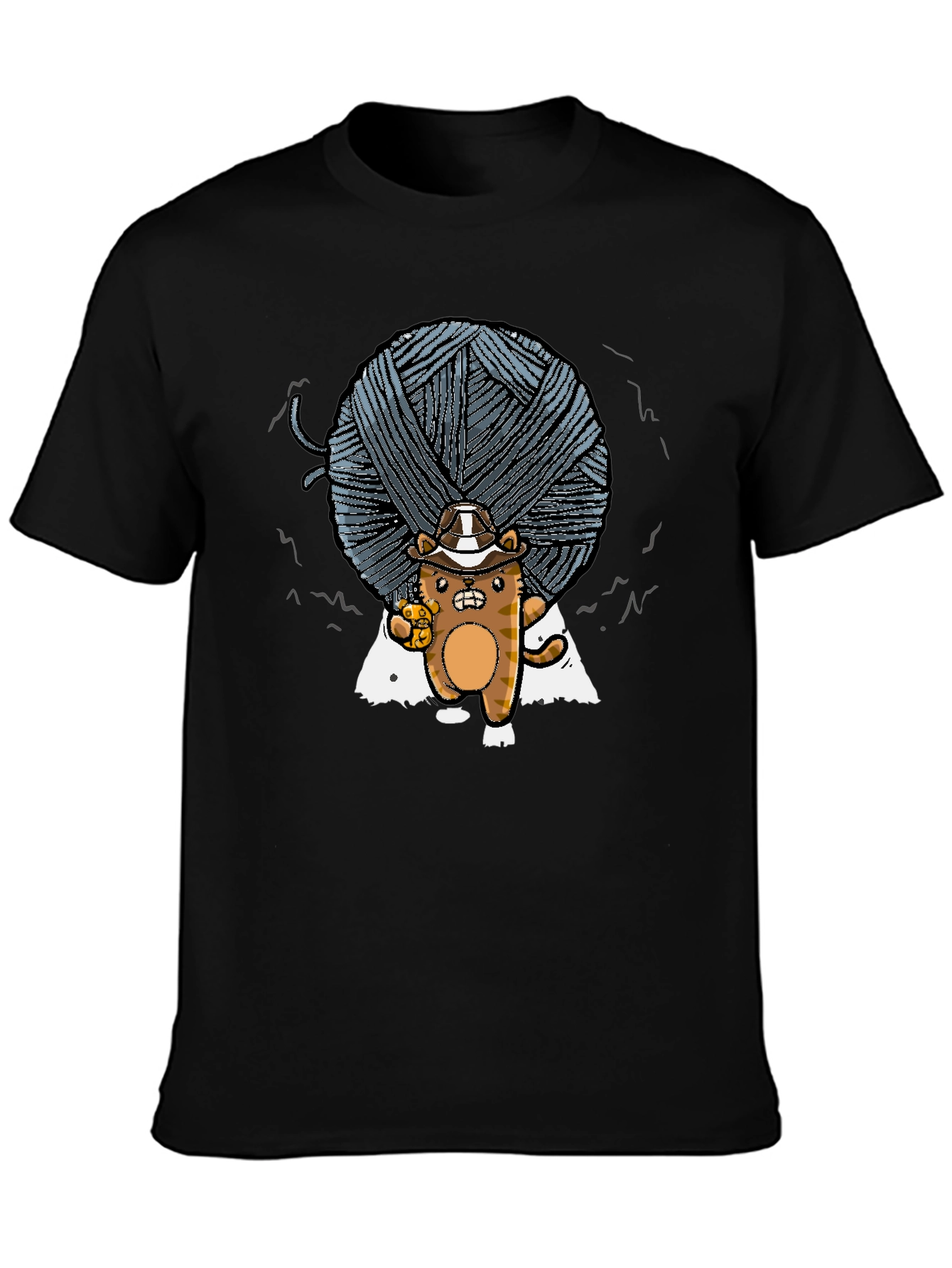 Yarn Ball Cat T-Shirt