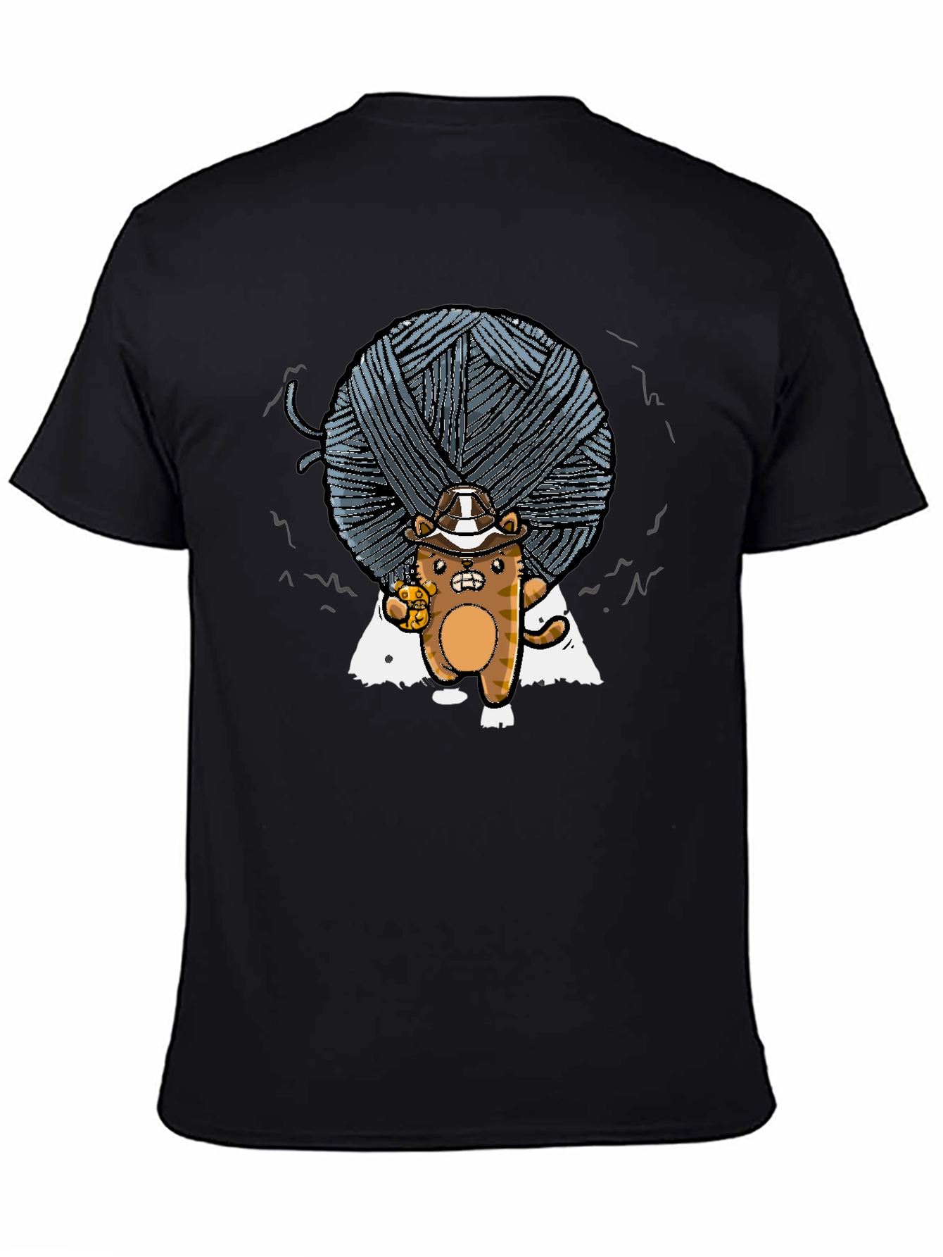 Yarn Ball Cat T-Shirt