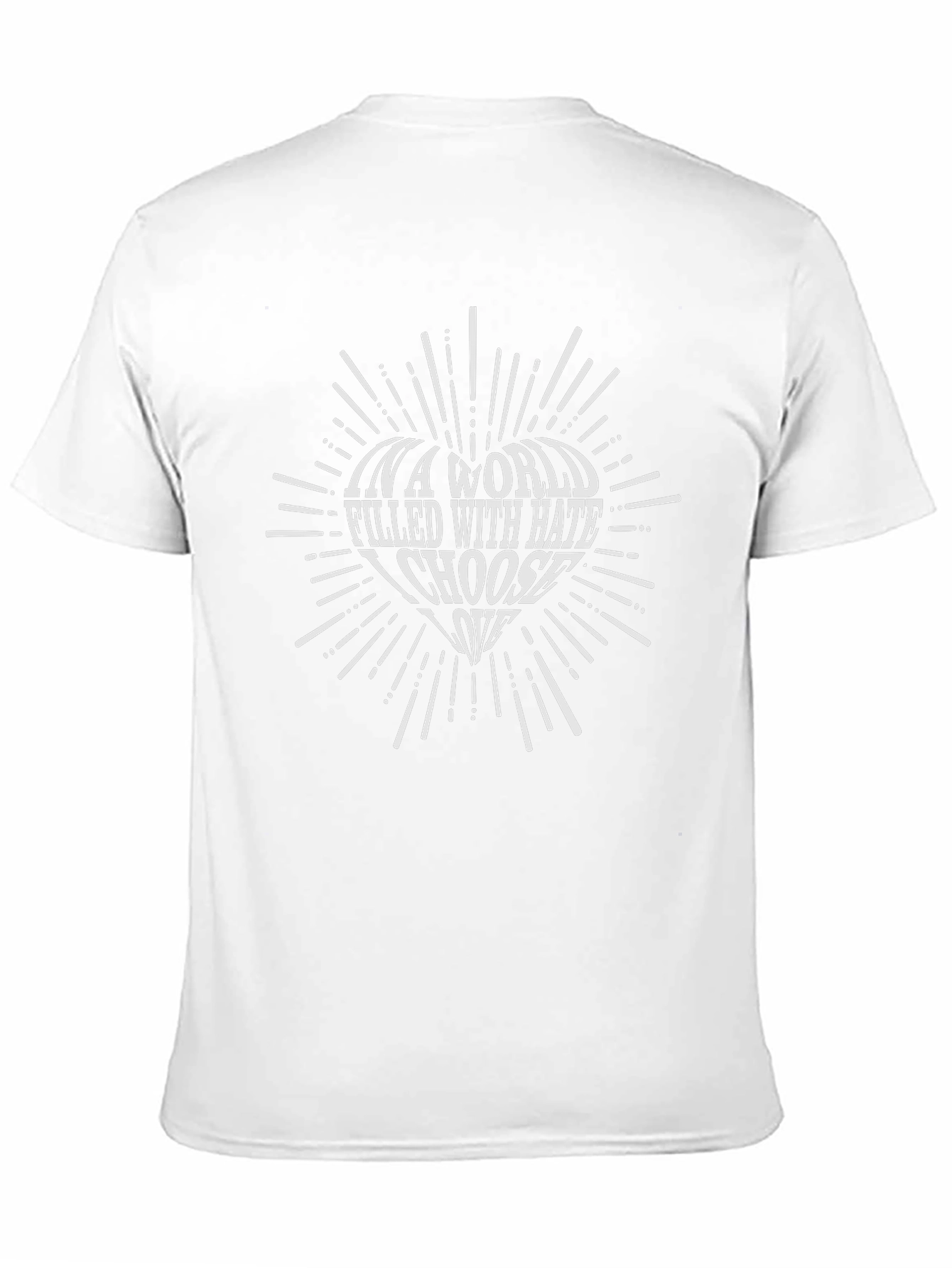 Choose Love Graphic Tee - Soft Cotton Blend