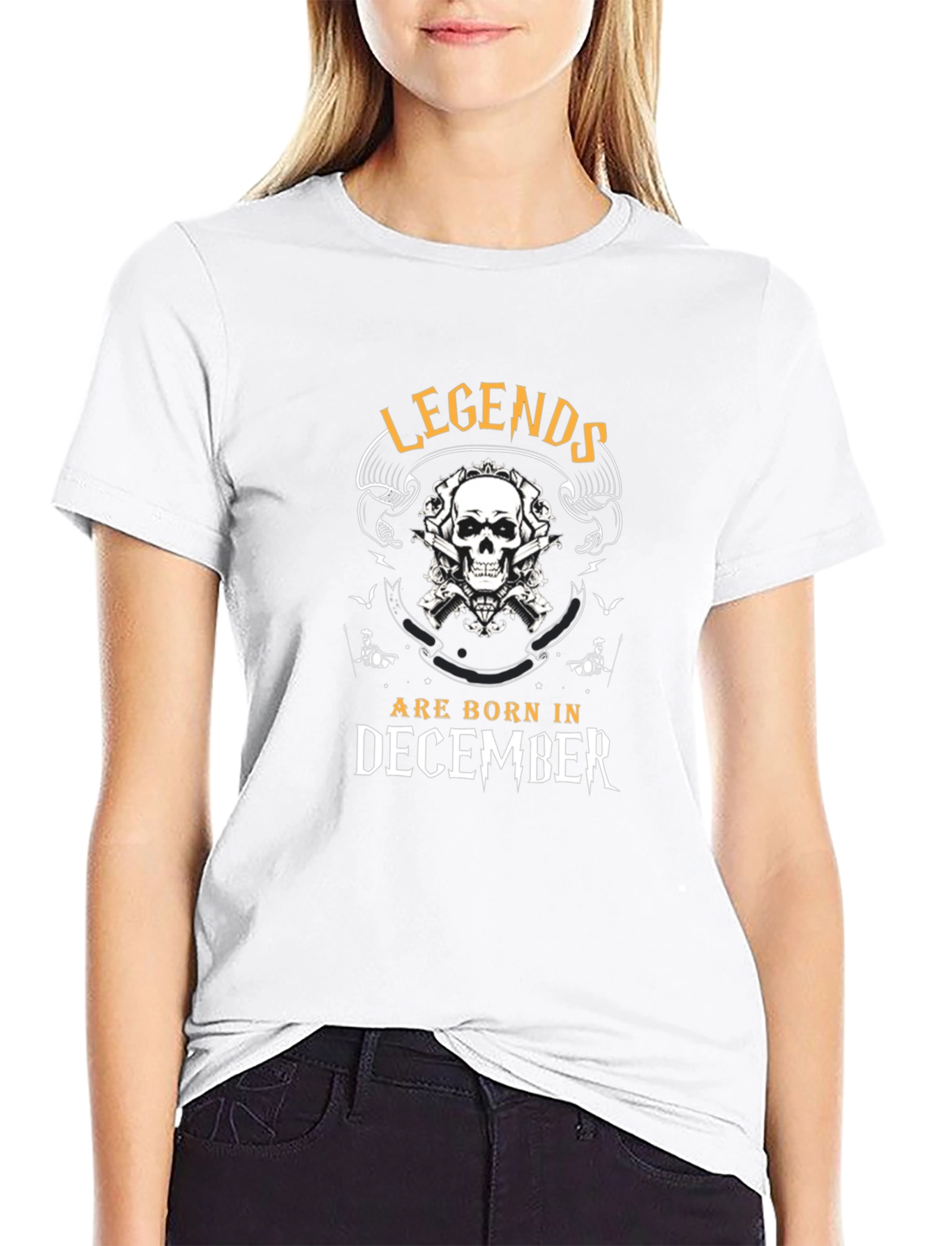 Legends Born in December Graphic T-Shirt