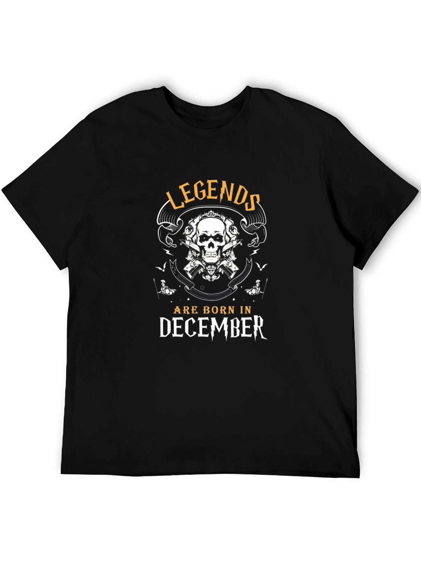 Legends Born in December Graphic T-Shirt