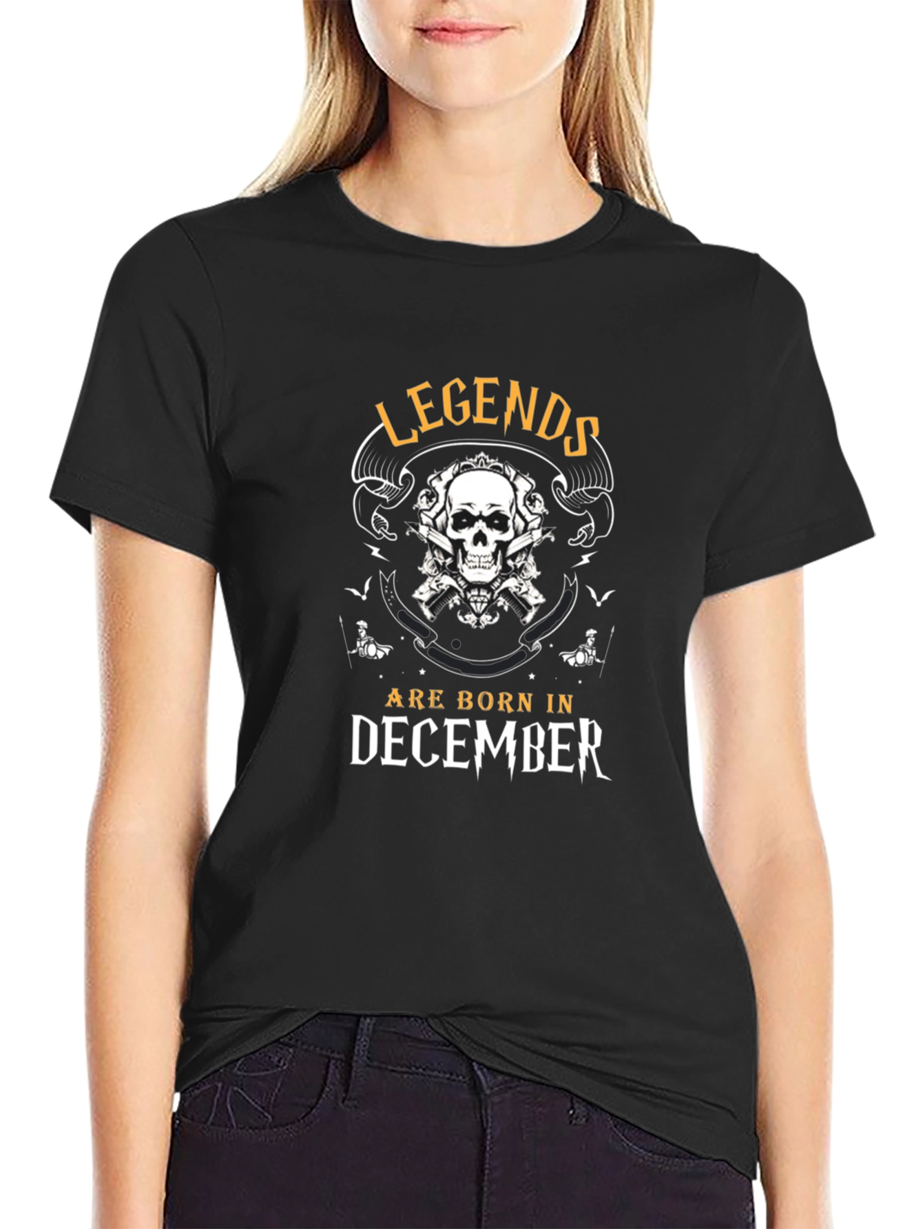 Legends Born in December Graphic T-Shirt