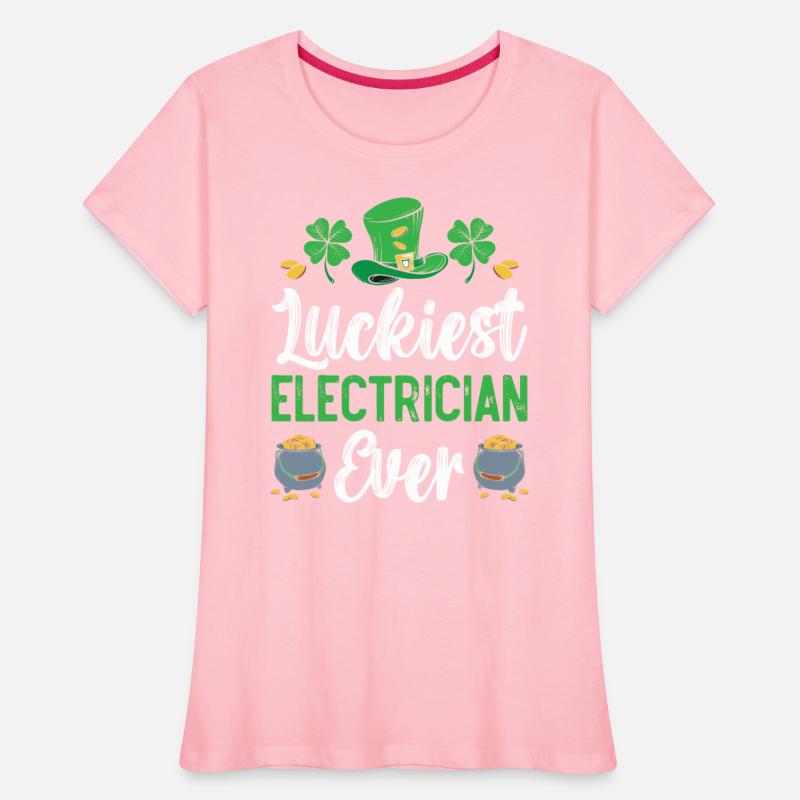 Luckiest Electrician Ever St. Patrick's Day