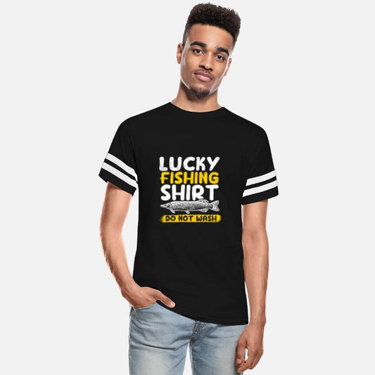 Lucky Fishing Do Not Wash Vintage Fishing Lover