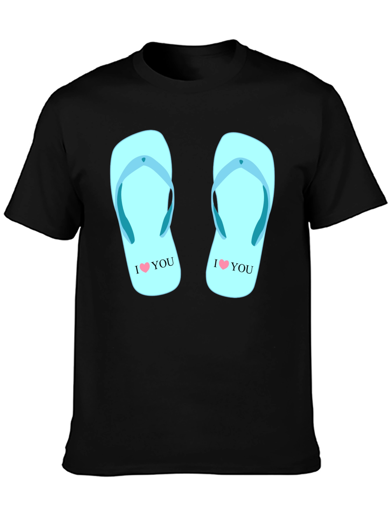 I Heart You Flip Flops Tee