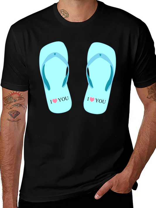 I Heart You Flip Flops Tee