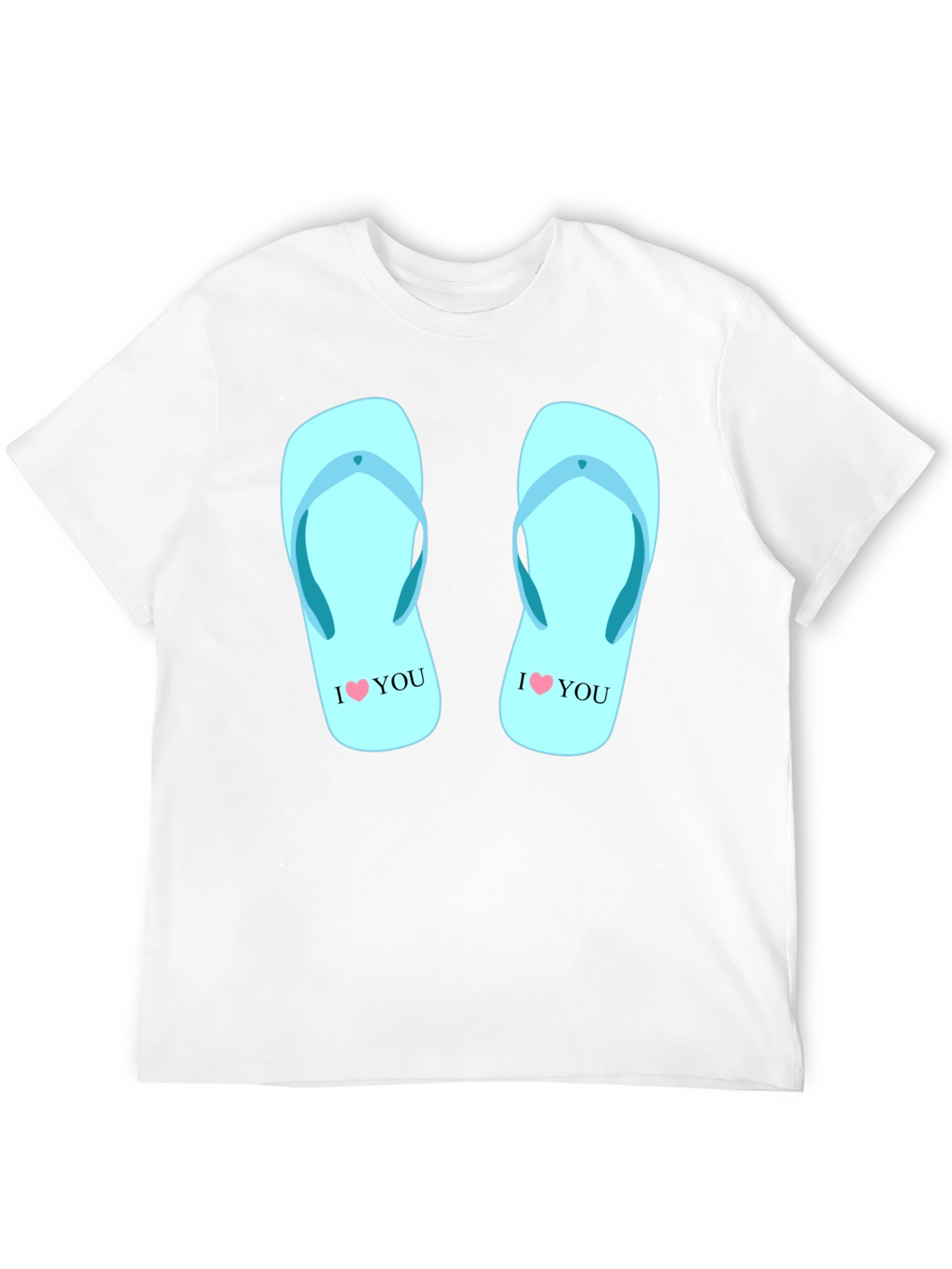 I Heart You Flip Flops Tee