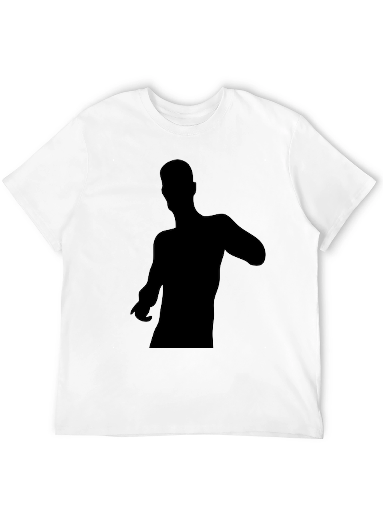 Silhouette Graphic T-Shirt - Mens Black Tee