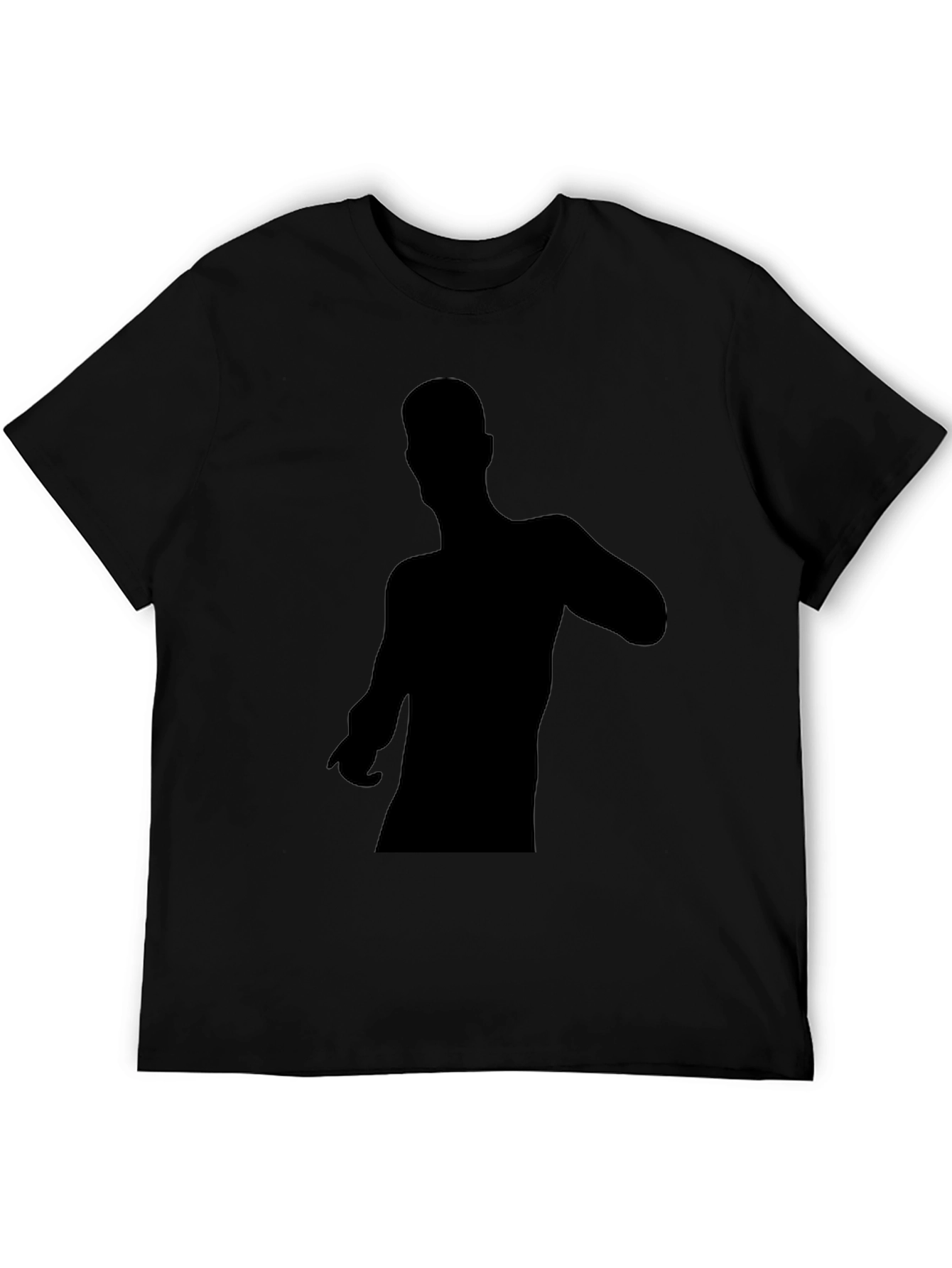Silhouette Graphic T-Shirt - Mens Black Tee