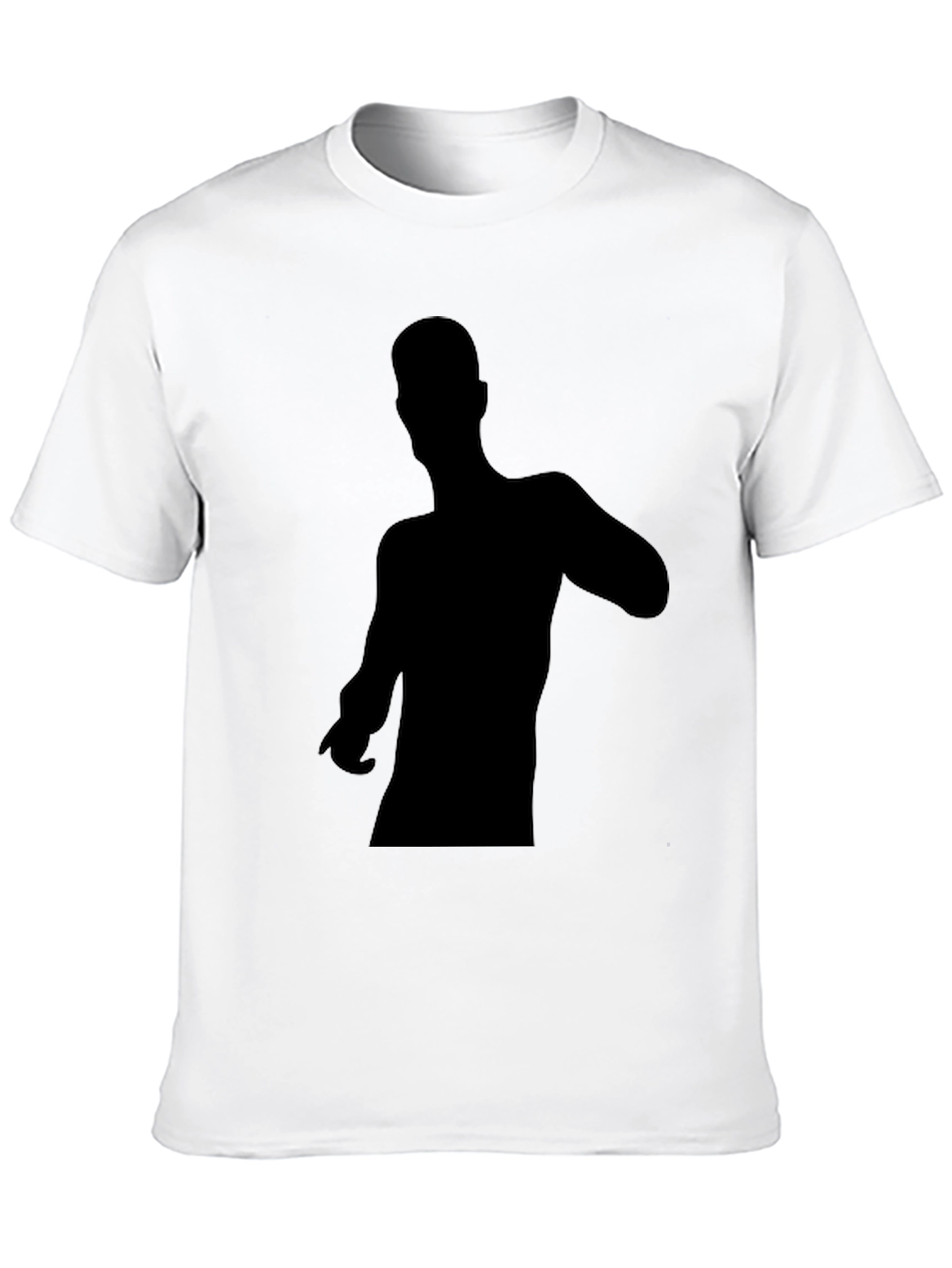 Silhouette Graphic T-Shirt - Mens Black Tee