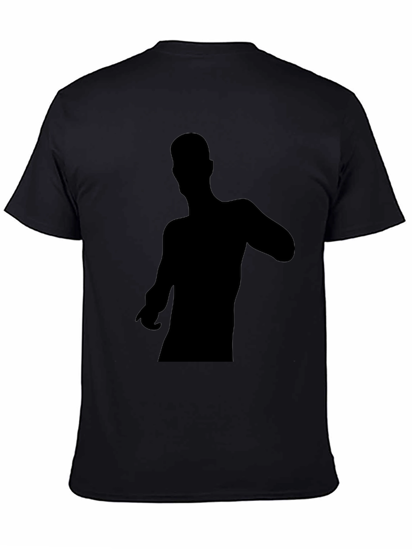 Silhouette Graphic T-Shirt - Mens Black Tee