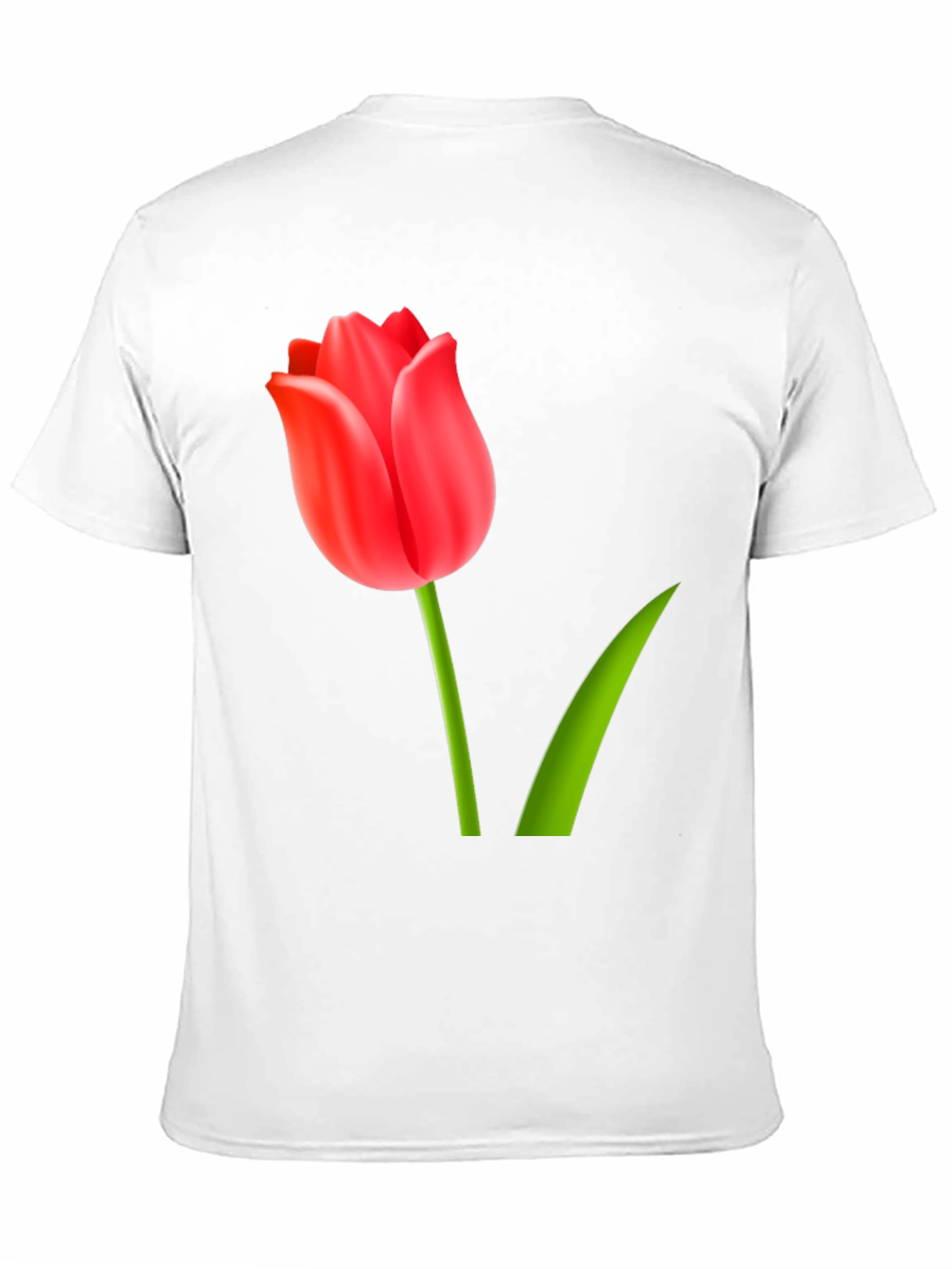 Tulip Graphic Tee - Stylish Floral T-Shirt
