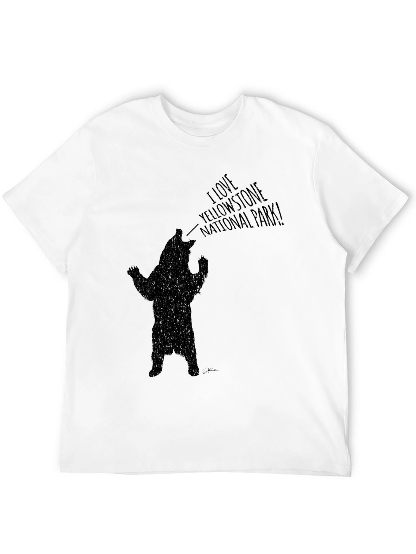 Yellowstone Bear Graphic T-Shirt