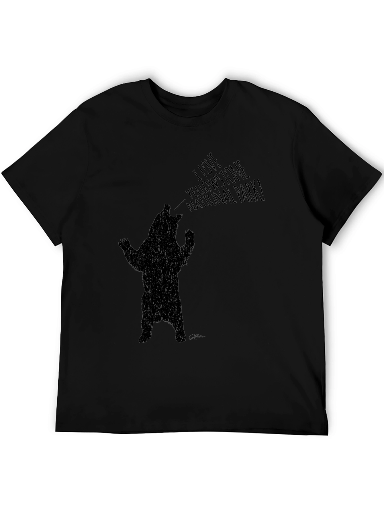 Yellowstone Bear Graphic T-Shirt