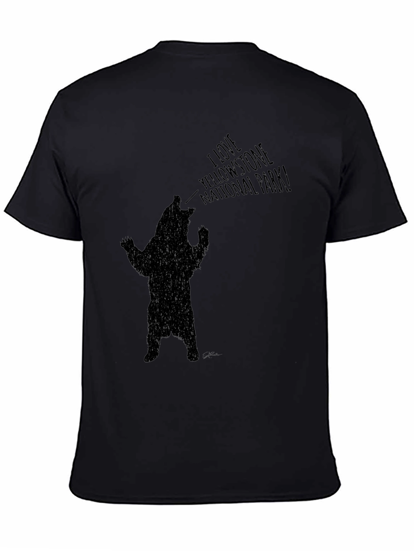 Yellowstone Bear Graphic T-Shirt