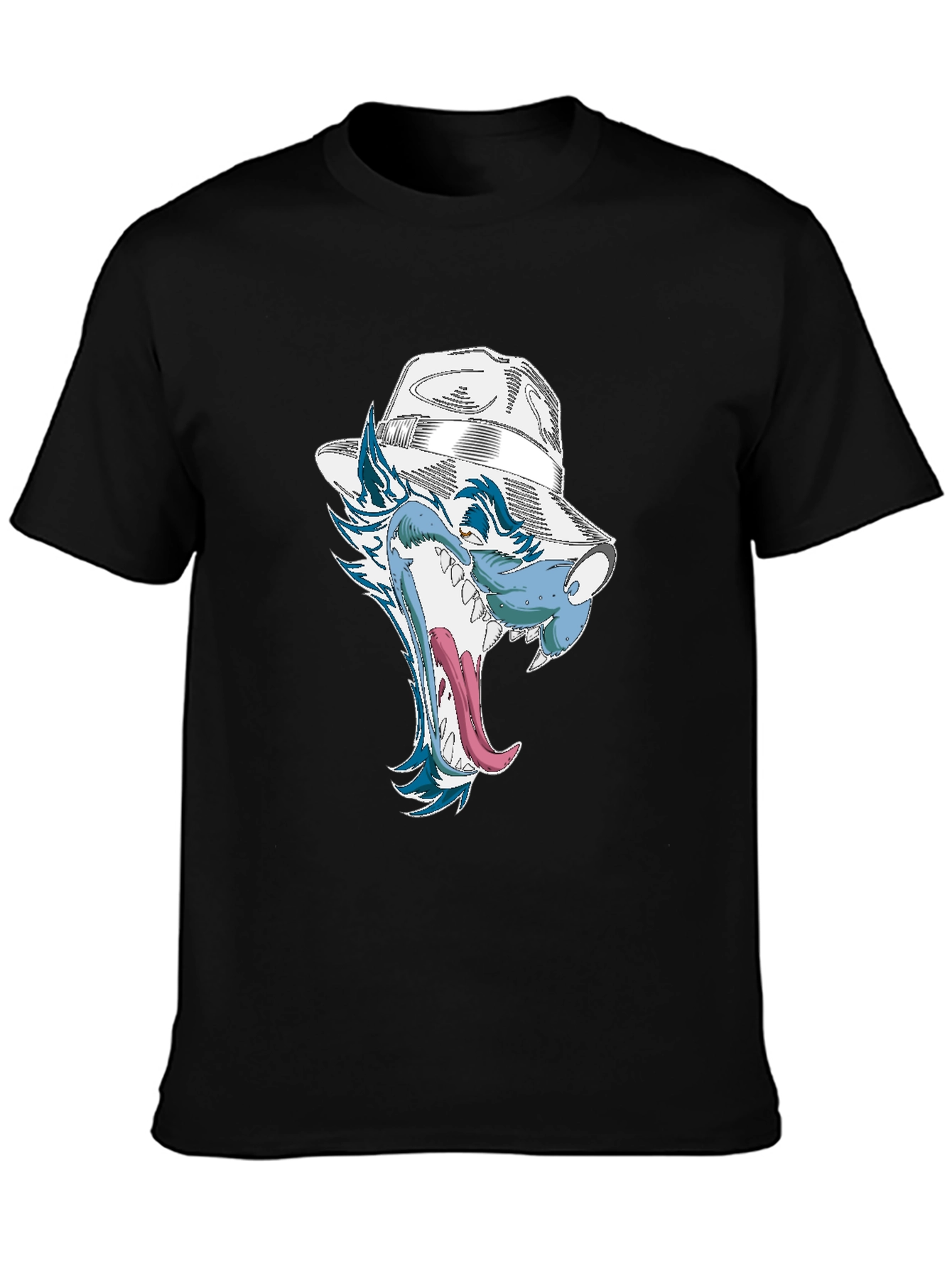 Wolf Graphic Print Tee