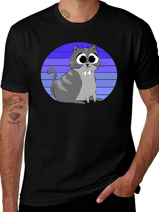 Cool Cat Graphic T-Shirt
